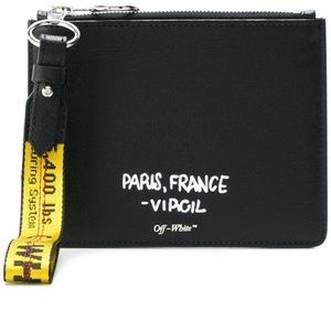 OFF WHITE double pouch. Barely used